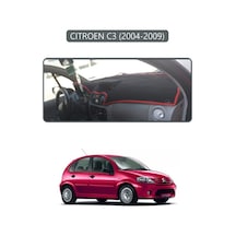 Cıtroen C3 2004-2009torpido Koruma Halısı Gri Kenar