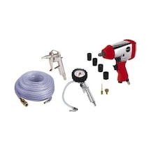 Einhell 10 Parça Kompresör 260/2 Havalı Aksesuar Seti – 4020565