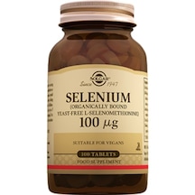 Solgar Selenium Selenyum 100 Mcg 100 Tablet