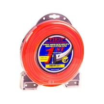 Motorlu Tırpan Misina 3.3Mm 36M Turuncu 4 Köşe Fırst