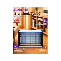 Çift Ampullü Elektrikli Sineklik Makinesi Sivrisinek Kovucu Ve Yakalama Cihazı - Süpermarket