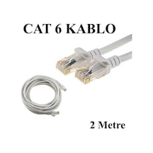 Inca Icat6 02tg 2mt Cat6 Utp Patch Kablo Gri
