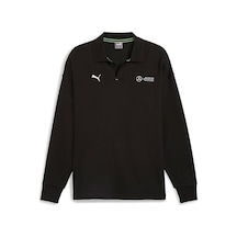 Puma Mapf1 Longsleeve Polo Erkek Günlük Uzun Kollu Polo Tişört 62733901 Siyah 62733901 Siyah