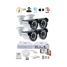 4 Kameralı Set 5mp Sony Seculensli 1080p Kdj-4s-8w-ss-p