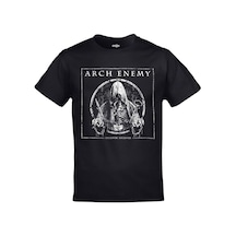 Kalic Studio Arch Enemy Deceiver Deceiver Ön Arka Baskılı Unisex Siyah Siyahorj94