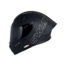 F357 Kask Mat Siyah Siyah