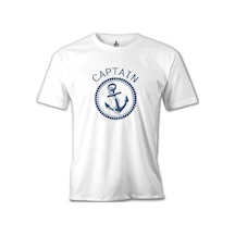 Captain Daddy - Archor Beyaz Erkek Tshirt