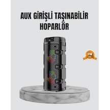 Taşınabilir Bluetooth Hoparlör Çift Sürücü Güçlü Bas Hd Ses Çoklu Bağlantı - Lisinya