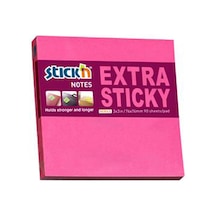 Stıckn Extra Yapışkanlı 76x76 MM Neon Pembe 90 Yaprak Not Kağıdı