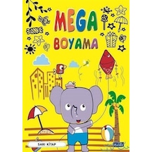 Mega Boyama-sarı Kitap