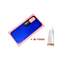 Xiaomi Poco M3 Pro Arka Pil Batarya Kapağı B-7000 Mavi