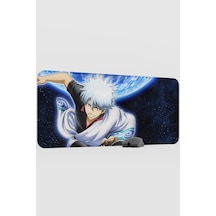 Gintama Anime V4 - 90x40 Xxl Gaming Kauçuk Kaymaz Taban Mouse Pad Fare Altlığı