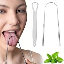 Mucit Home Dil Temizleyici Gümüş Ağız Bakım Dil Plak Temizleme Dil Sıyırıcı
