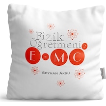 Kişiye Özel Fizik Öğretmeni Saten Yastık - 2