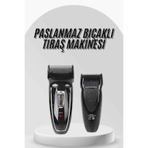 Sakal Kesme Makinesi Yanak Tıraş Makinesi Hassas Ciltlere Özel Profesyonel Mh-hs5906-9644