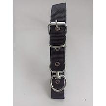 Kozaklı Orta Irk Köpek Tasması Siyah 60 x 3 CM Siyah