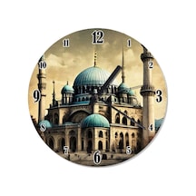 Bir Zamanlar Yeni Cami Akarlı Duvar Saati Çok Renkli