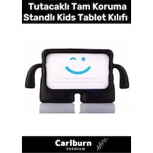 Özel Üretim Apple Uyumlu iPad 7. 8. 9. Nesil 10.2 Inç Yumuşak Dokulu Tutacaklı Tam Koruma Standlı Kids