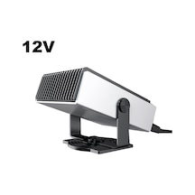 Teltree 12v/150w Taşınabilir Araç Isıtıcısı Ve Soğutucu Fan, Hızlı Buz Çözme Ve Sis Giderme, 180 Derece Döner Tasarım