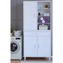 Eliusta Funci Beyaz Renk G:85 Cm Banyo Dolabı 3 Kapaklı 7 Raflı Dolap 85x173x32,5 Cm Boyutlarında Dolap Beyaz Eliusta Funci Beyaz Renk G:85 Cm Banyo Dolabı 3 Kapaklı 7 Raflı Dolap 85x173x32,5 Cm Boyutlarında Dolap Beyaz
