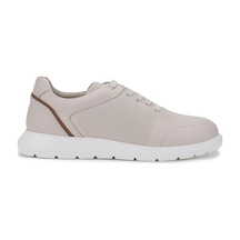 Tamer Tanca Erkek Hakiki Deri Bej Sneakers & Spor Ayakkabı 1093 1198 Erk Ayk Y25 Bej Dr Bej