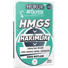 Dizgi Kitap Hukuk Atölyesi Hmgs Hakimlik Ceza Hukuku Genel Hükümler Ders Notları