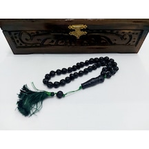 Miski Amber Balina Kusmuğu Küre Kesim Tesbih 10x10 26.5gr