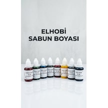 8 Adet Farklı Renklerde Sabun Boyası Veya Renklendirici
