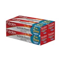 4 Adet Flodex Buzdolabı Poşeti 4 Al 3 Öde Küçük Boy 20x30