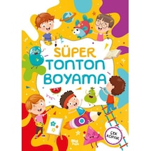 Süper Tonton Boyama Kitabı - Qhdh-717156