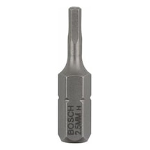 Professional Altıgen Vidalar İçin Ekstra Sert Uç Hex2,5 Uzunluk: 25 Mm, 3 Adet