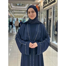 Nazzain Aurelia Işıltı Abaya Çok Renkli