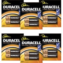 Duracell LR6/MN1500 Kartela AA Kalem Pil 2 x 6'lı