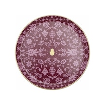 Porland Glamorous Fuşya Düz Tabak 24cm