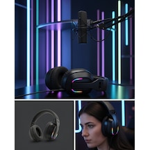 Kablosuz Oyuncu Kulaklığı Rgb Işıklı Uczzzpgb500bluetoothoyuncukulaklığı-2