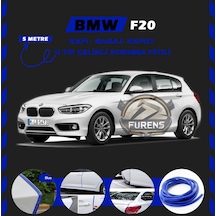 Bmw F20 Oto Araç Kapı Koruma Fitili 5metre Parlak Mavi Renk