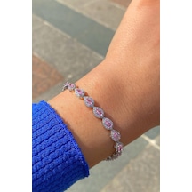 Gümüş Pembe Damla Taşlı Bileklik Dy56e23 Diğer Gümüş Pembe Damla Taşlı Bileklik Dy56e23 Diğer