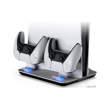 Dobe Ps5 Stand Şarj Istasyonu Soğutma Fanlı Multifonksiyonel