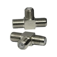 Electroon 1X2 F Konnektör T Fiş 10 Adet
