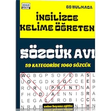 İngilizce Kelime Öğreten Sözcük Avı Kitabı