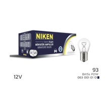 Niken 12v 93 Ampul P21w Ba15s 10 Lu