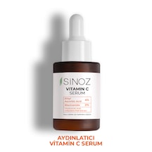 Sinoz Ton Eşitleyici Aydınlatıcı Vitamin C %4 Niacinamide %2 Yüz Serumu Tüm Ciltler İçin 30 ML