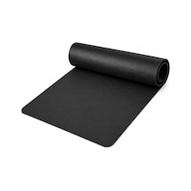 Gaming Mouse Pad 30x70 Cm 3 Mm Kalınlık, Kaymaz Tabanlı Geniş Oyuncu Mousepad, Düz Siyah Masaüstü Mouse Pedi