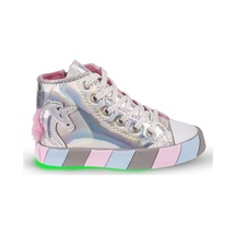 Kaptan Junior Ortopedik Unicorn Işıklı Kız Sneakers Balfk 500 001