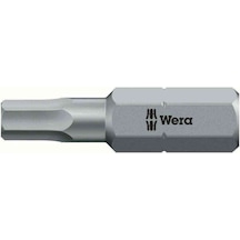 Wera 840/1 Z Hex-plus Alyan 1/4"x25 MM Bits 05135076001