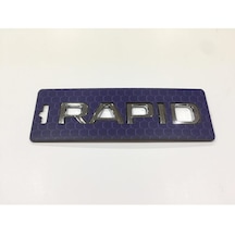 Skoda Rapıd Arka Bagaj Yazısı