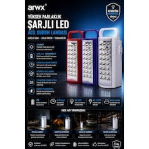 24 Büyük Ledli 80 Saat Yanan Led Işıldak Süper Güç .