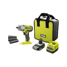 Ryobi Rıw18-1c20sa3 18v 2.0ah Tek Akülü Somun Sıkma 1/2" - 5133005664