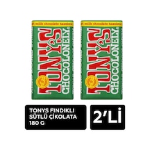 Tonys Fındıklı Sütlü Çikolata 180 G X 2 Adet - 4 Adet Tarı