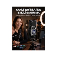 Telefon Soğutucu Fan Güçlü Hava Akışı İle Etkili Soğutma Belirtilmemiş